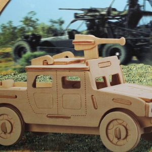 Puzzle drewniane 3D przestrzenne