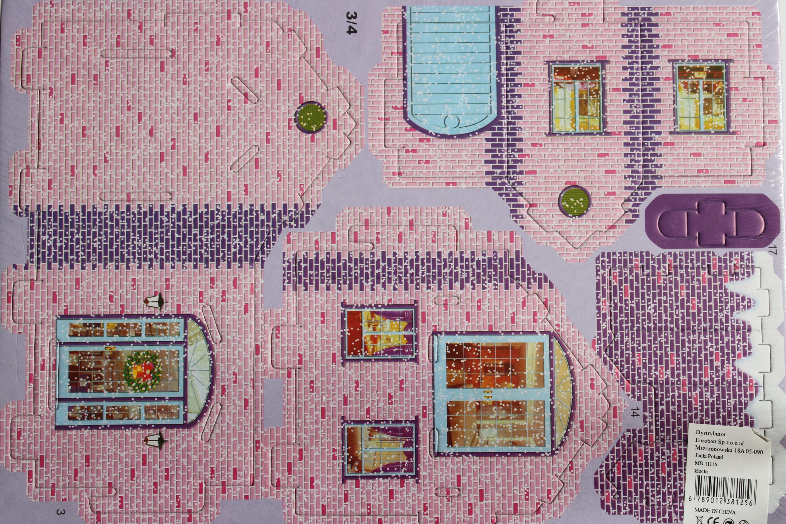 Puzzle piankowe 3D klocki przestrzenne - obrazek 3