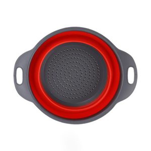 Składane silikonowe durszlaki kuchenne