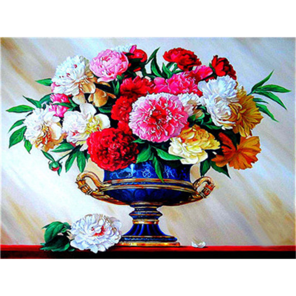 Haft Diamentowy 5D - Kwiaty